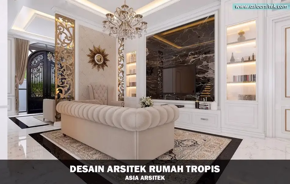 Rumah Tropis Modern Jakarta Timur