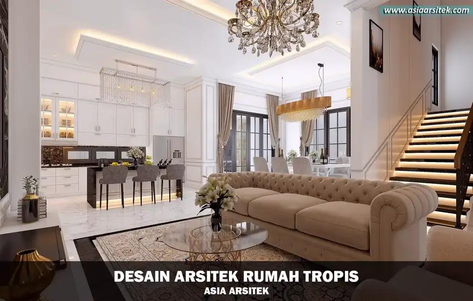 Rumah Tropis Modern Jakarta Timur