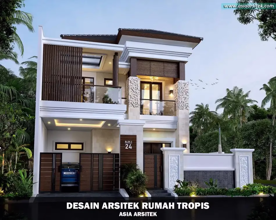 Rumah Tropis Modern