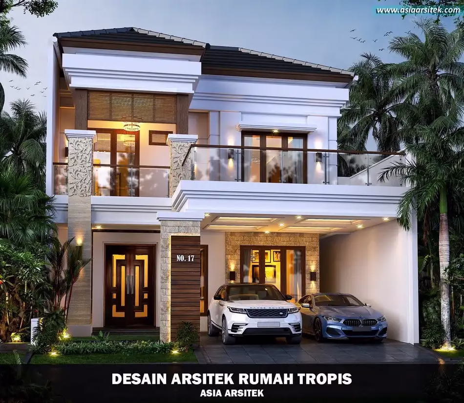 desain rumah 2 lantai Cikarang