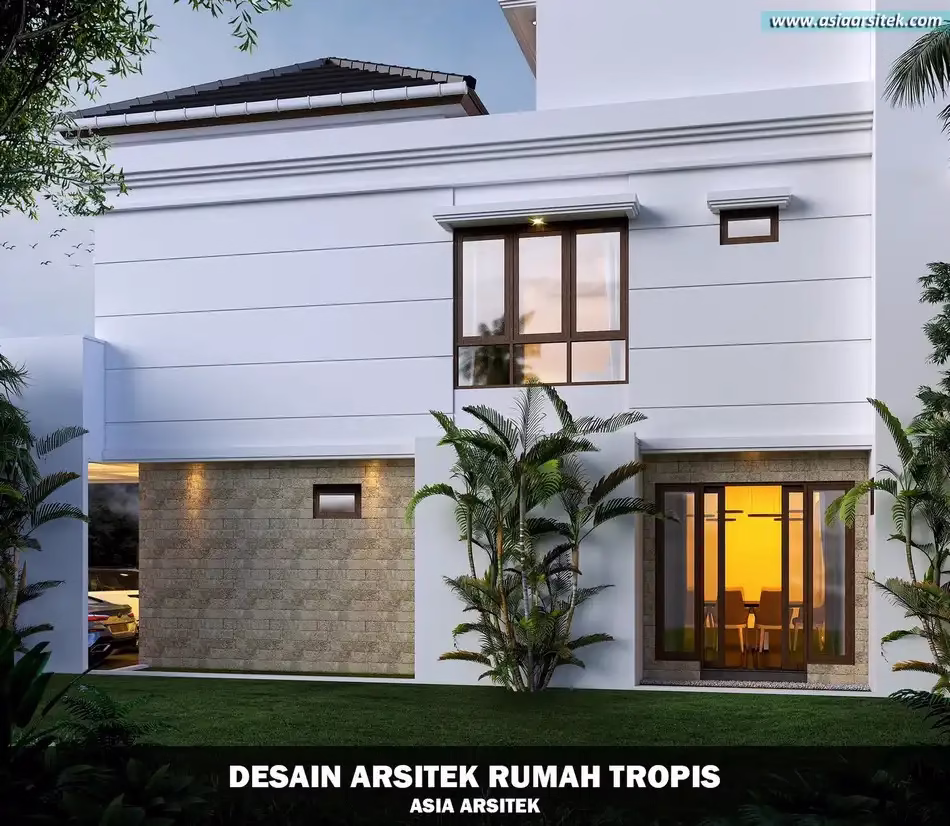 desain rumah 2 lantai Cikarang