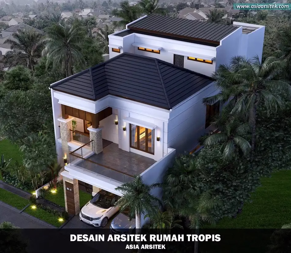 desain rumah 2 lantai Cikarang