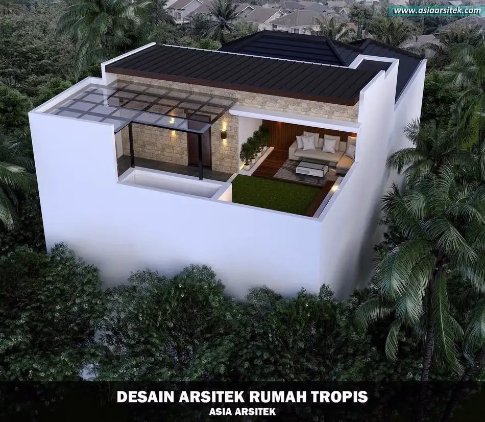 desain rumah 2 lantai Cikarang