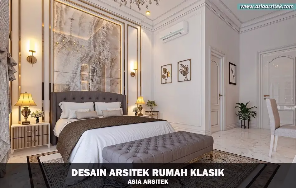 desain rumah klasik 2 lantai