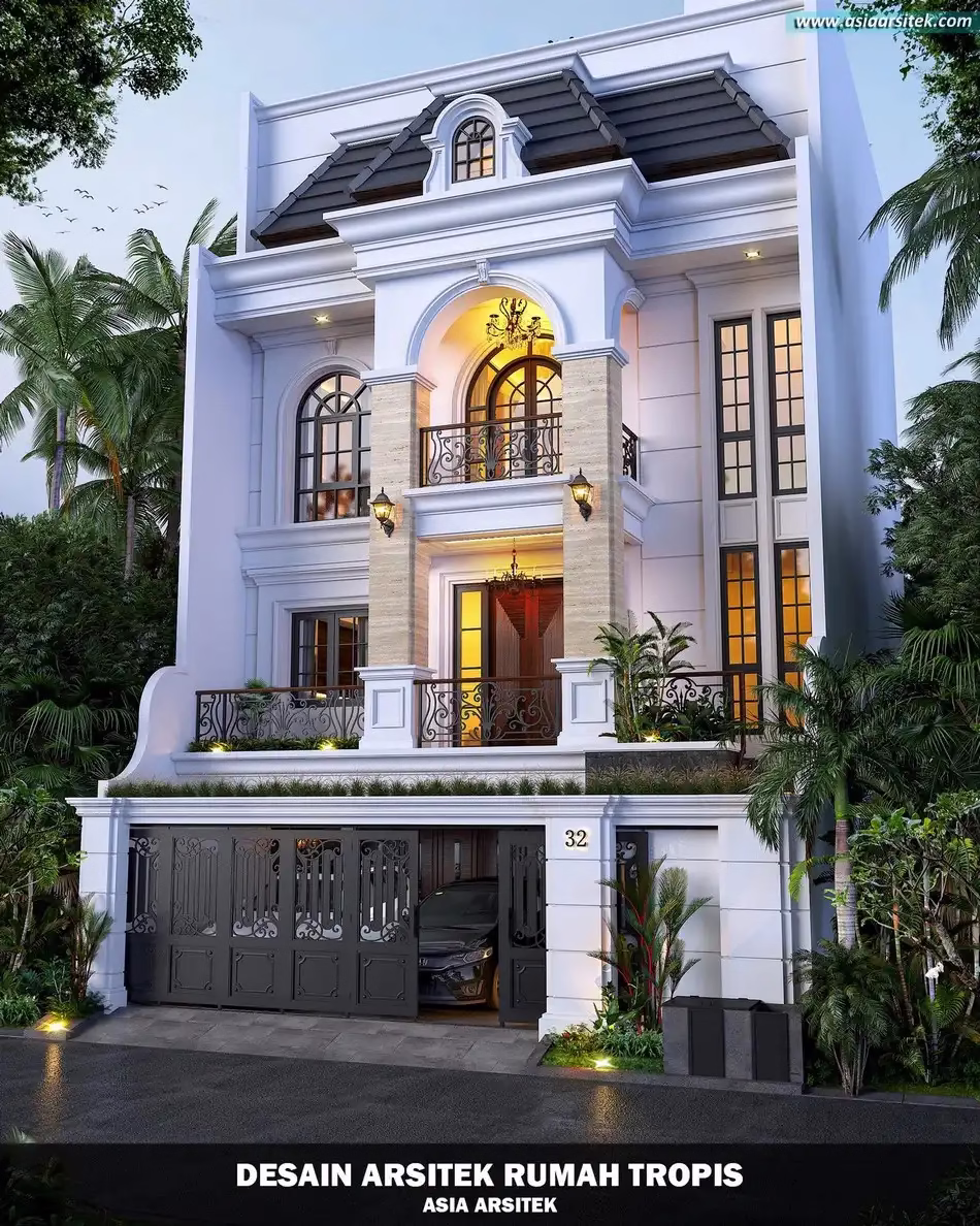 desain rumah mewah jakarta pusat