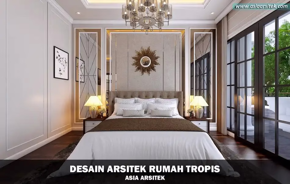 desain rumah mewah tropis