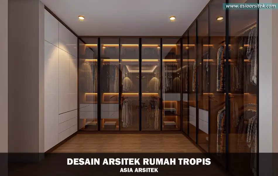 desain rumah tropis 3 lantai