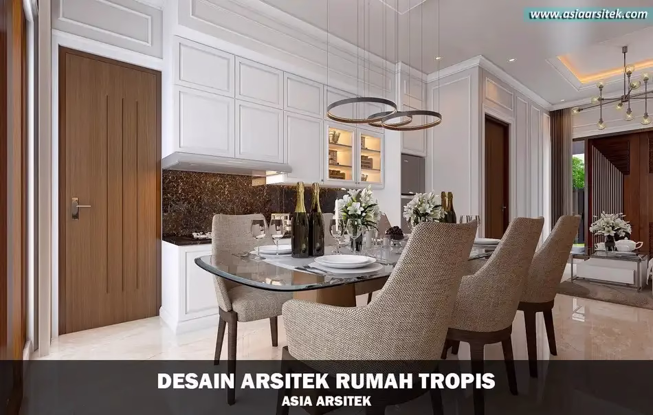 desain rumah tropis modern Bogor