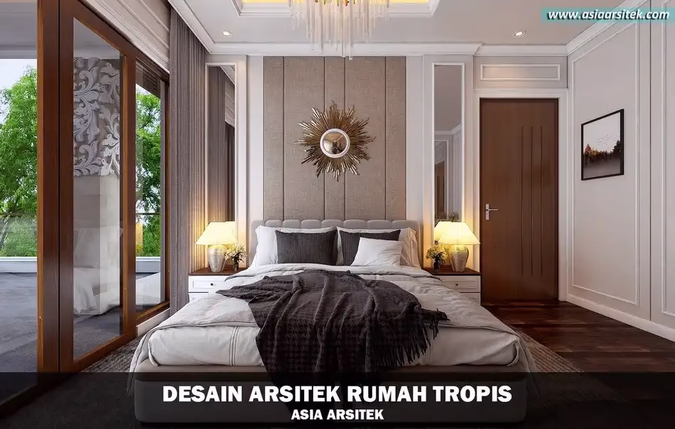 desain rumah tropis modern Bogor
