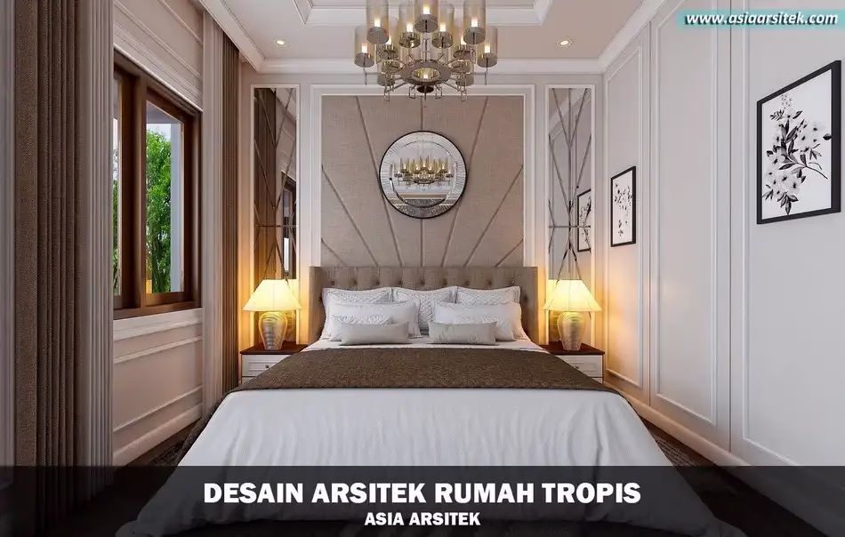 desain rumah tropis modern Depok