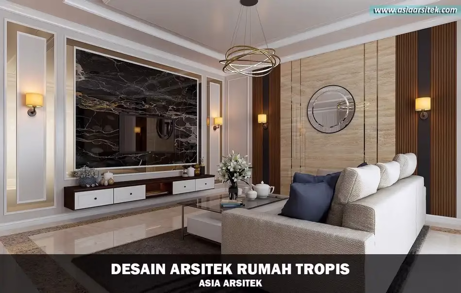 desain rumah tropis modern Depok