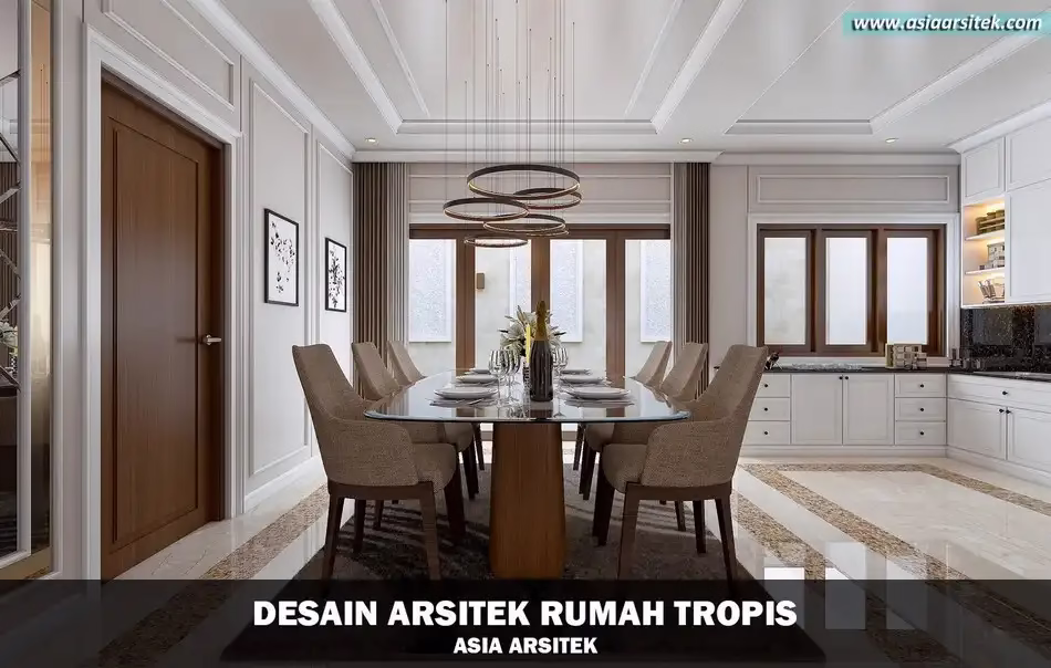 desain rumah tropis modern Depok