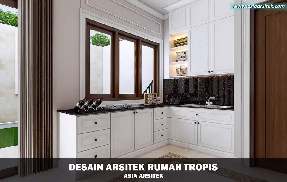 desain rumah tropis modern Depok