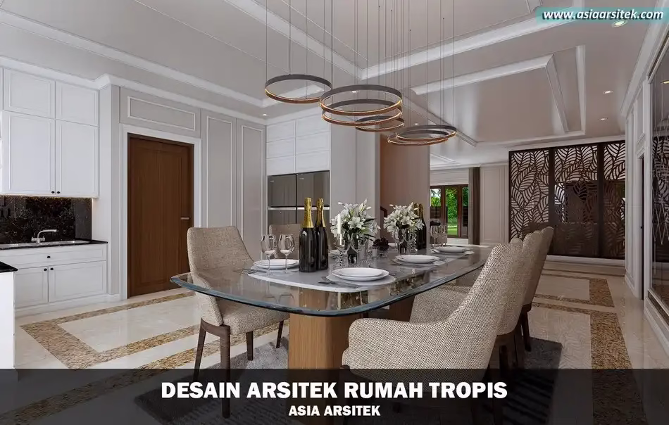desain rumah tropis modern Depok