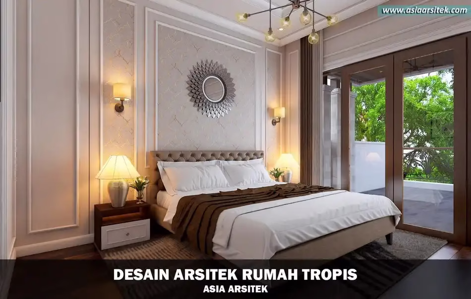 desain rumah tropis modern Depok