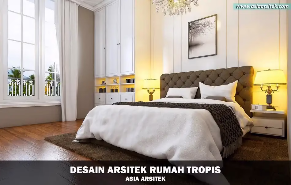 rumah mewah tropis 2 lantai di Bandung