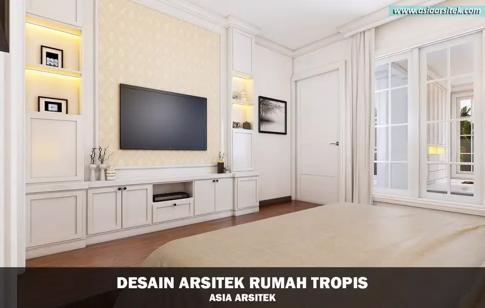 rumah mewah tropis 2 lantai di Bandung