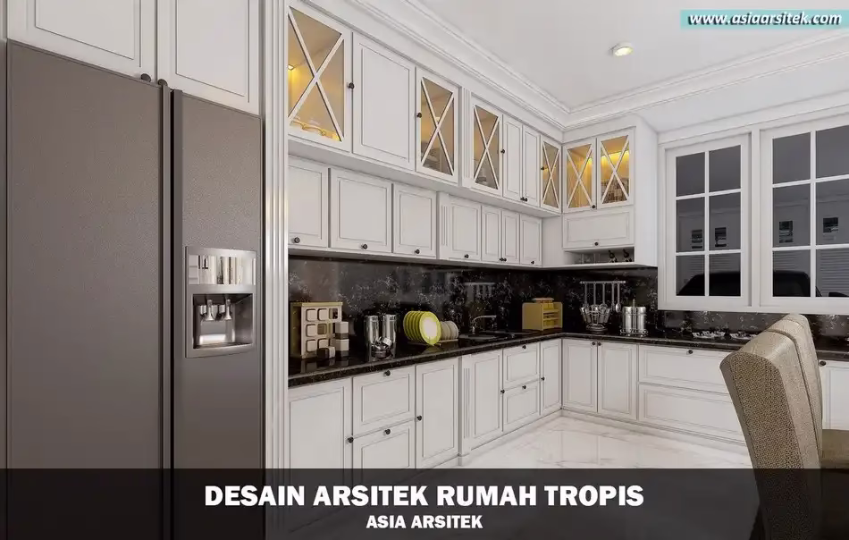 rumah mewah tropis 2 lantai di Bandung