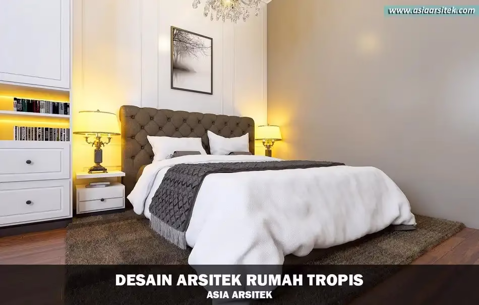 rumah mewah tropis 2 lantai di Bandung