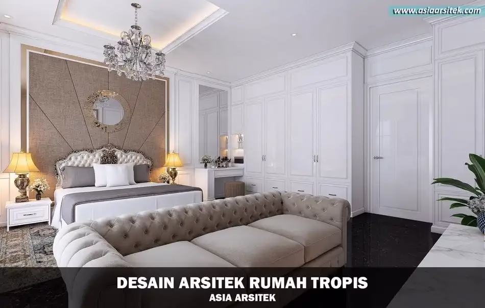 rumah mewah tropis 2 lantai di PIK Jakarta Utara