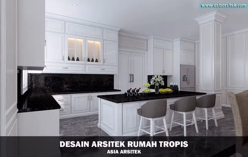 rumah mewah tropis 2 lantai di PIK Jakarta Utara