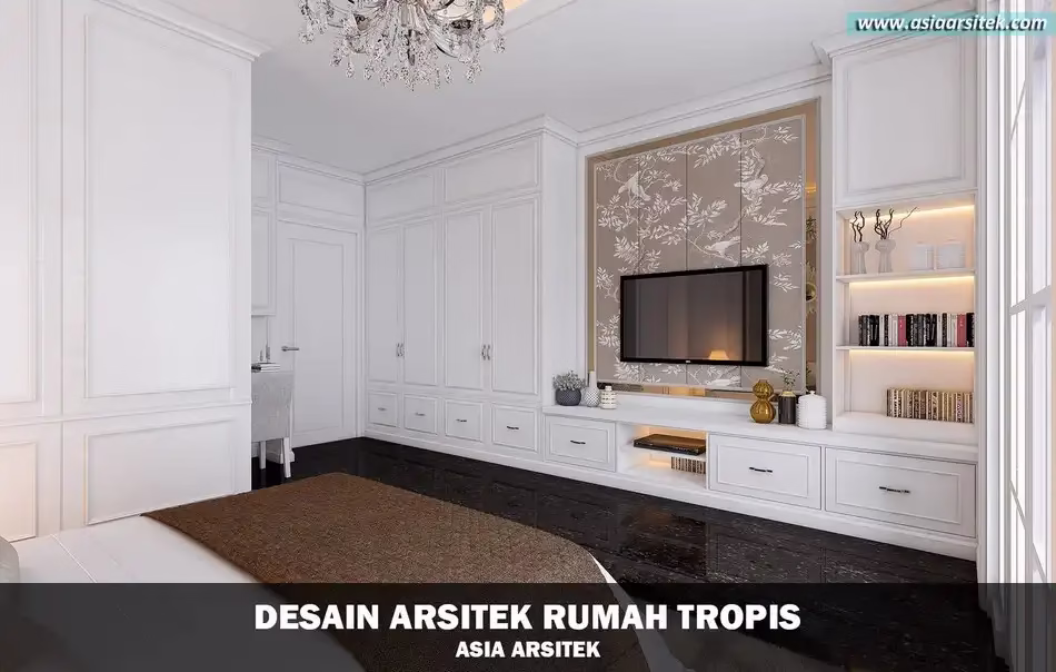 rumah mewah tropis 2 lantai di PIK Jakarta Utara