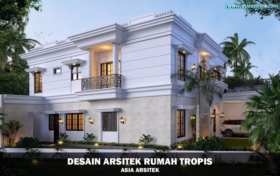 rumah tropis 2 lantai di Sukabumi