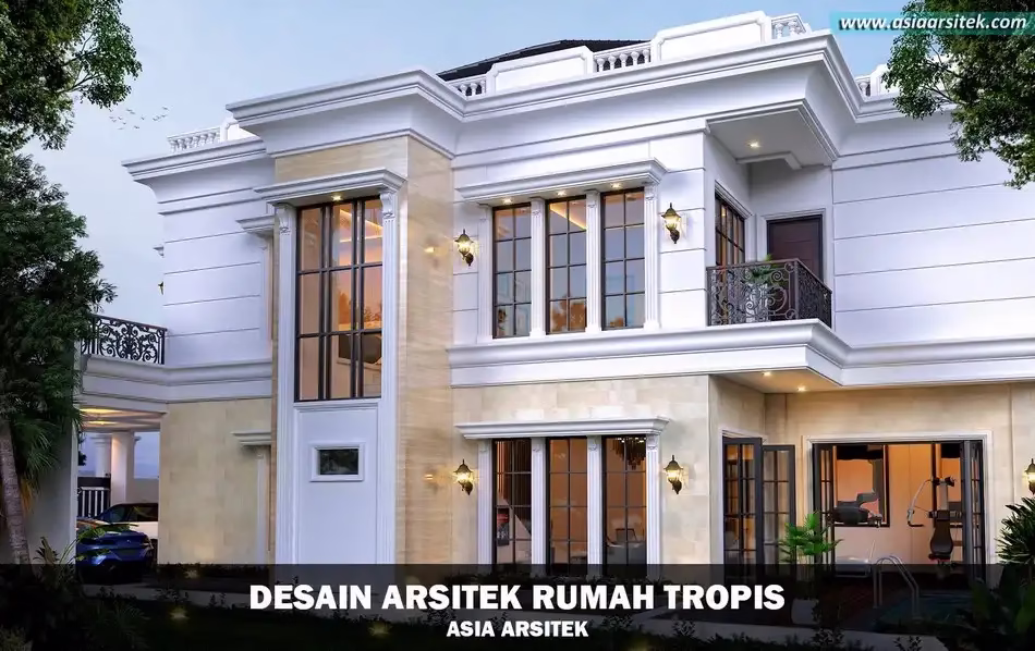 rumah tropis 2 lantai di Sukabumi