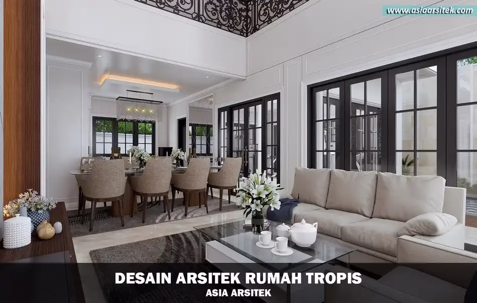 rumah tropis 2 lantai di Sukabumi
