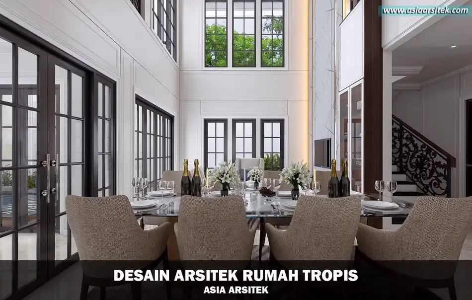 rumah tropis 2 lantai di Sukabumi
