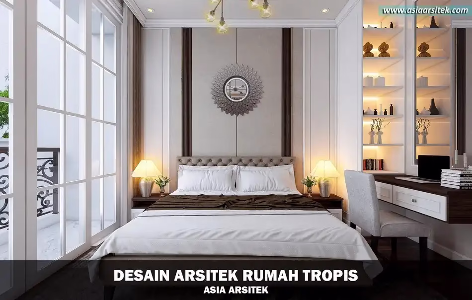 rumah tropis 3 lantai jakarta pusat