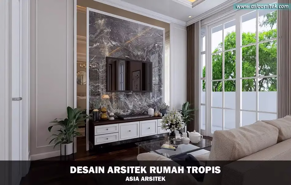 rumah tropis 3 lantai jakarta pusat