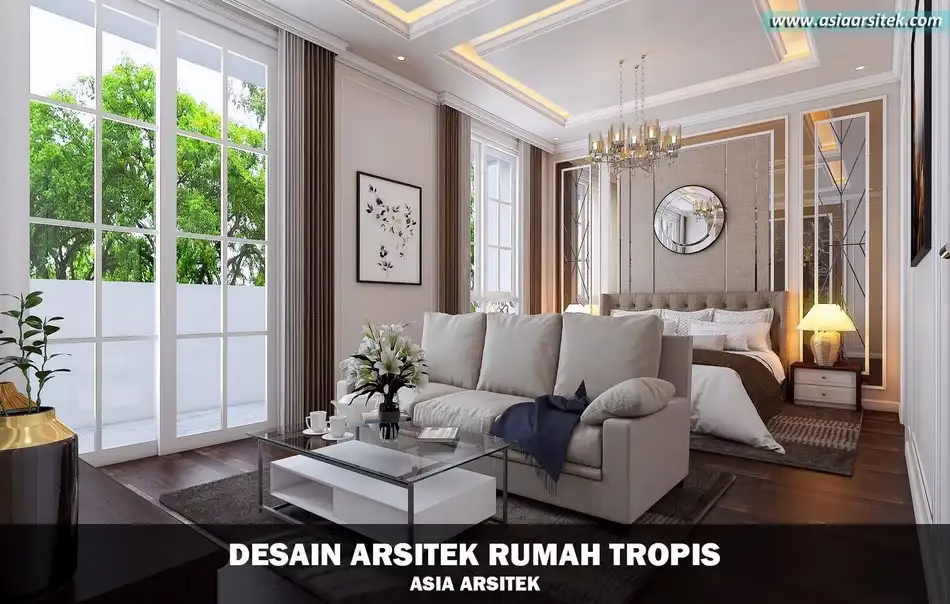 rumah tropis 3 lantai jakarta pusat