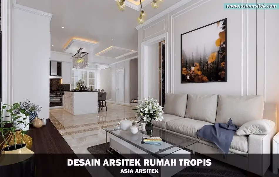 rumah tropis 3 lantai jakarta pusat