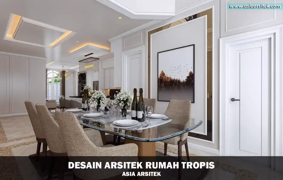 rumah tropis 3 lantai jakarta pusat
