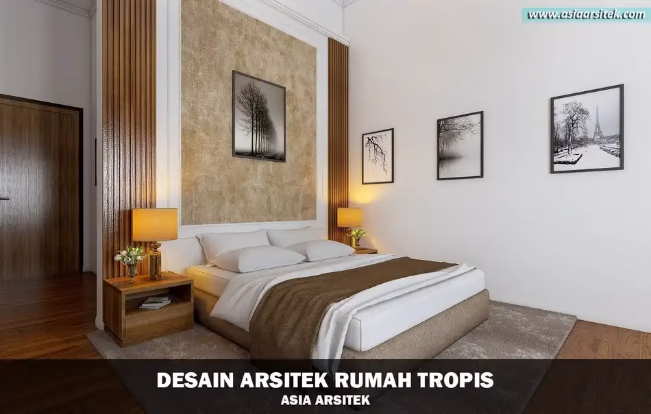 rumah tropis modern 2 lantai di Kembangan