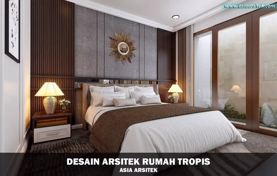 rumah tropis modern bali karawaci
