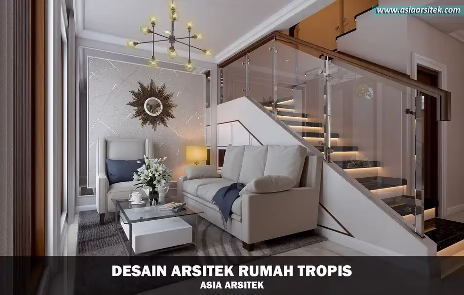 rumah tropis modern bali karawaci