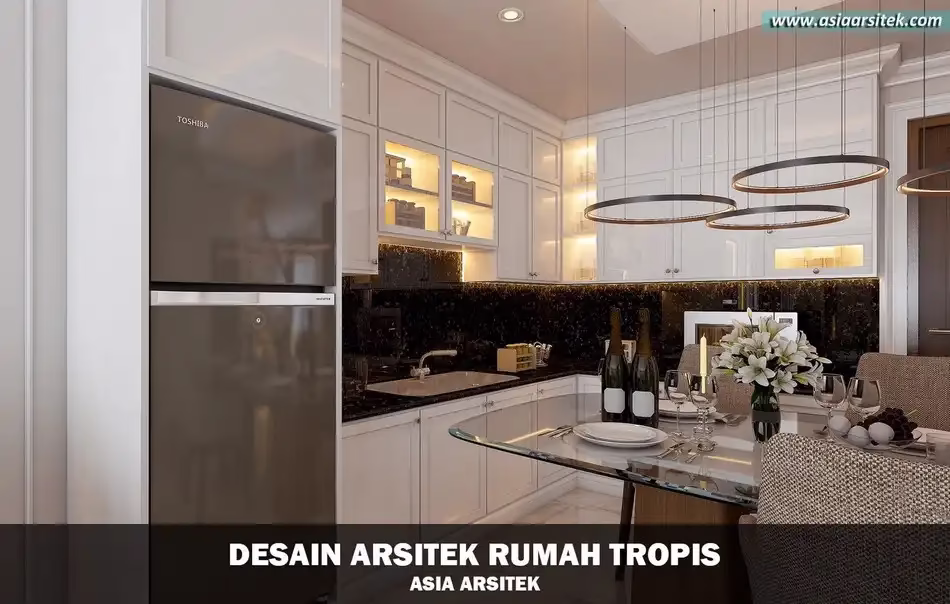 rumah tropis modern bali karawaci