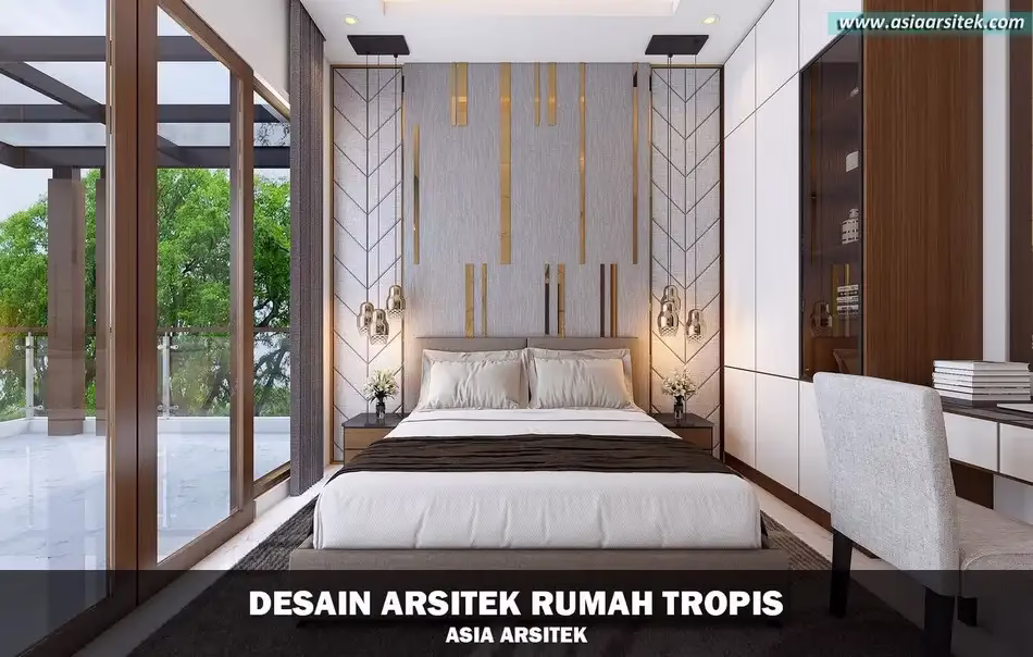 rumah tropis modern serang