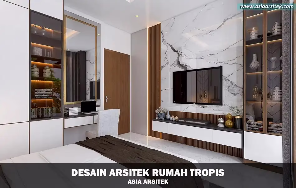 rumah tropis modern serang