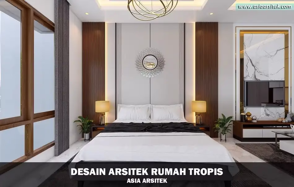 rumah tropis modern serang