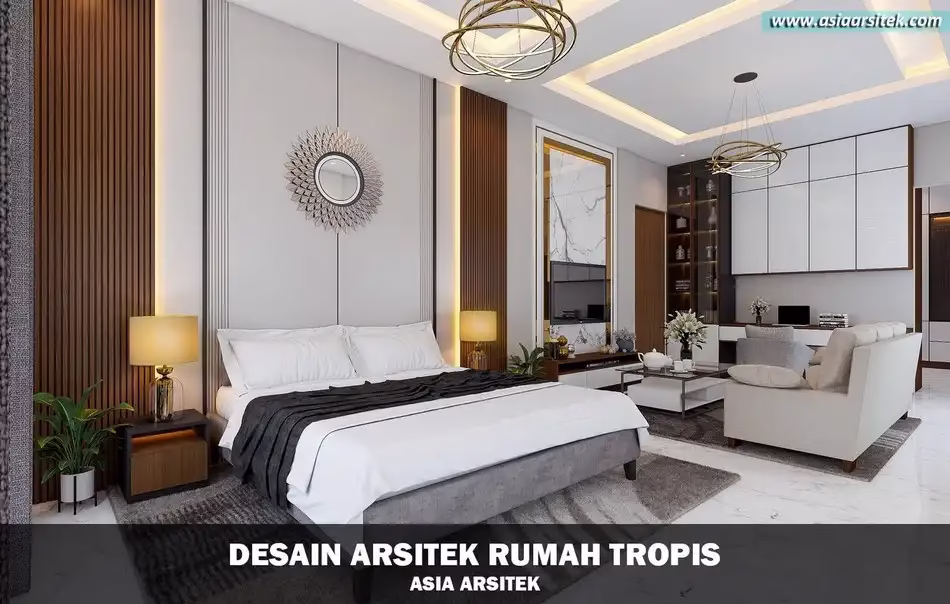 rumah tropis modern serang