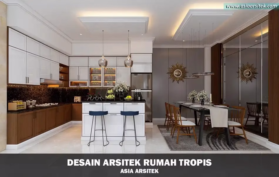 rumah tropis modern serpong