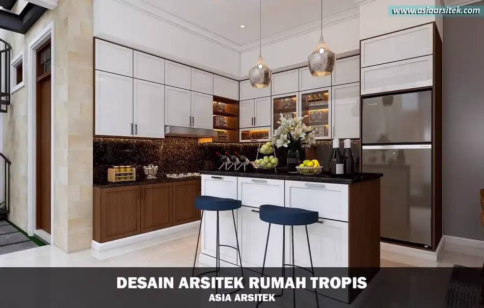 rumah tropis modern serpong