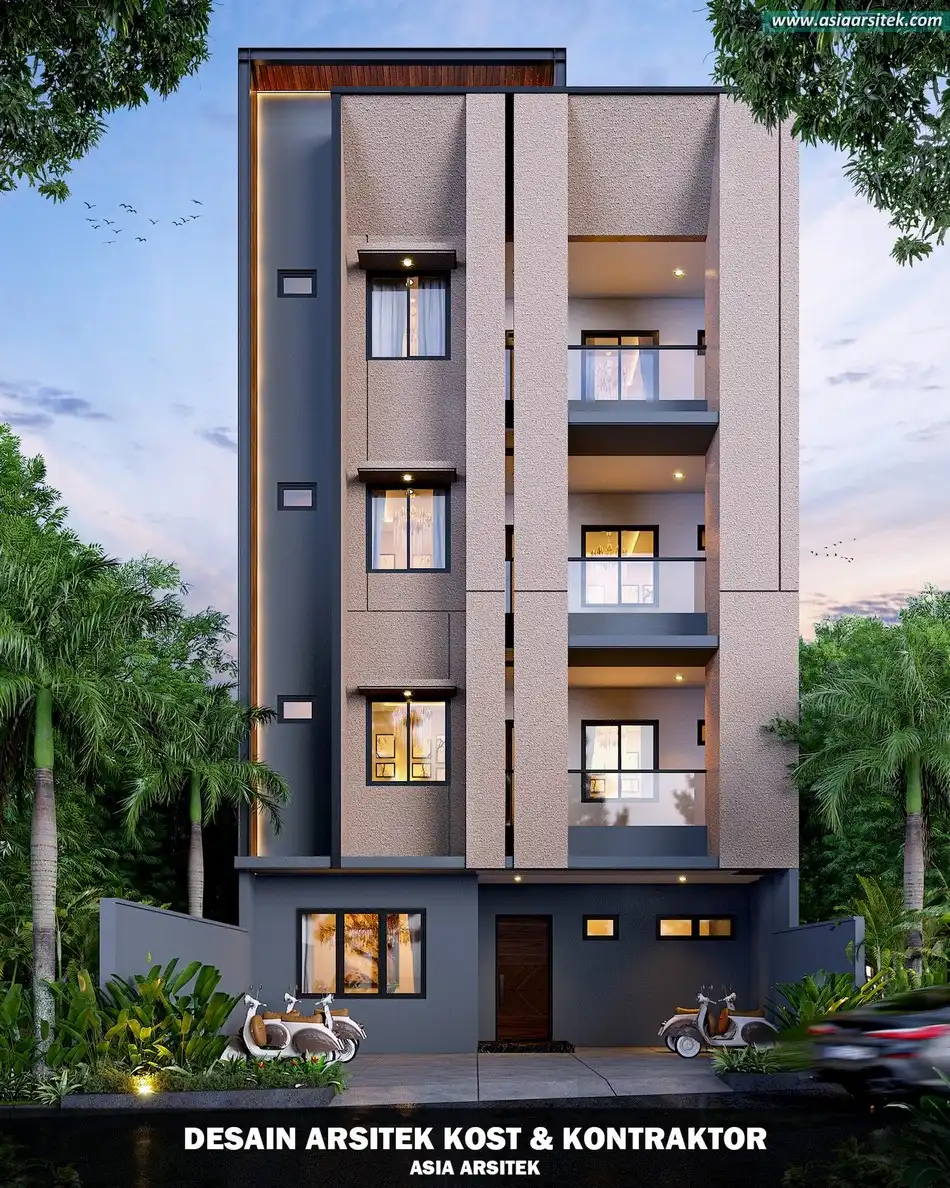 Arsitek Desain Rumah Kost 5 Lantai di Palmerah
