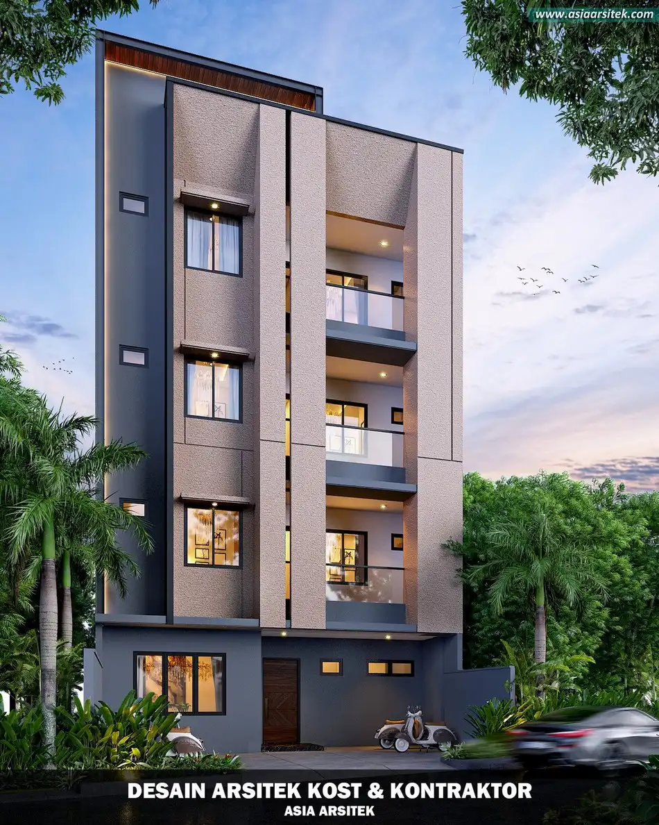 Arsitek Desain Rumah Kost 5 Lantai di Palmerah
