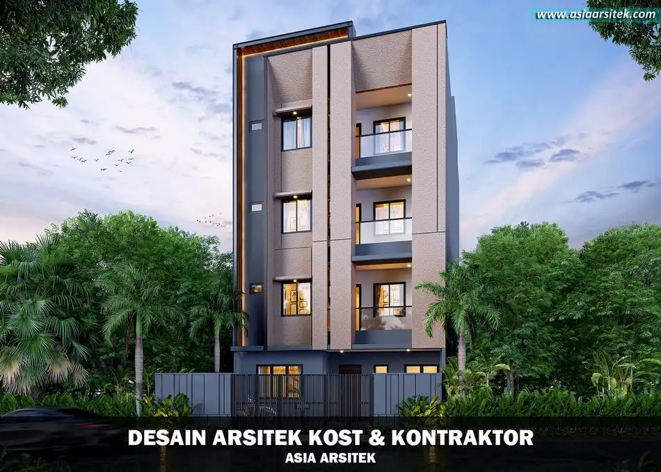 Arsitek Desain Rumah Kost 5 Lantai di Palmerah