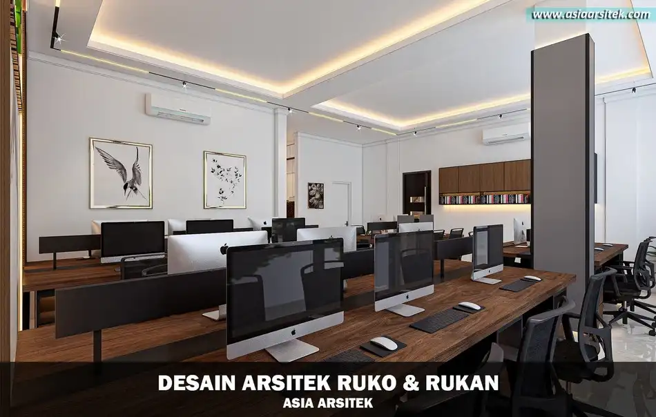 Desain Kantor 3 Lantai Cipondoh