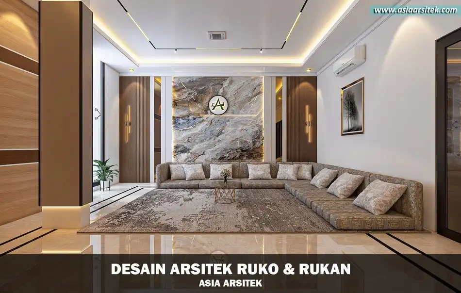 Desain Kantor 3 Lantai Cipondoh